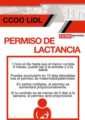 Permisos de lactancia