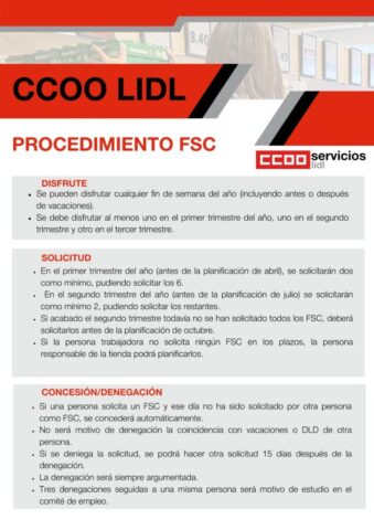 Procedimientos FSC